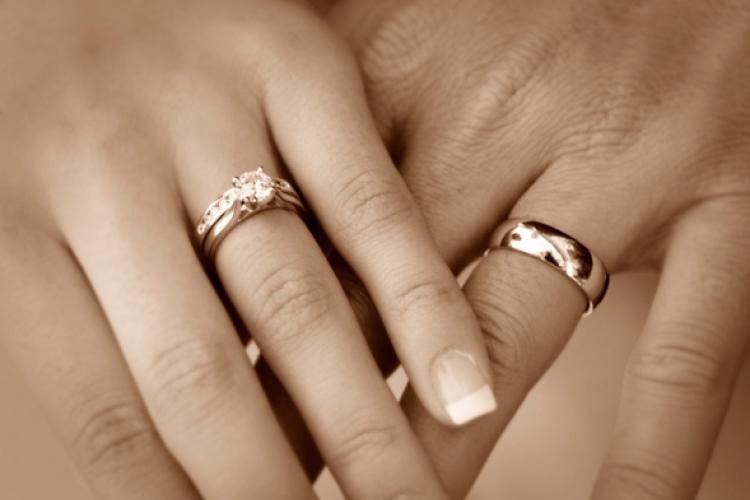 Wedding rings.